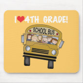 Liebe-4. Grad des Schulbus-I Mousepad (Vorne)