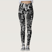 LIEBE 4 LEGGINGS (Vorderseite)