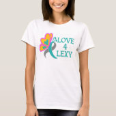 Liebe 4 Lexy Bewusstsein T - Shirt (Vorderseite)