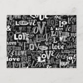 LIEBE 4 POSTKARTE (Rückseite)