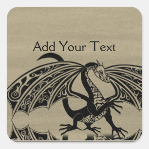 LIEBE 4 QUADRATISCHER AUFKLEBER