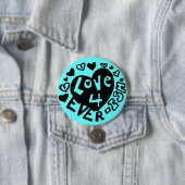 Liebe 4JEDER ISH-Button/Button Button (Beispiel)