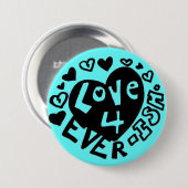 Liebe 4JEDER ISH-Button/Button Button (Vorne & Hinten)
