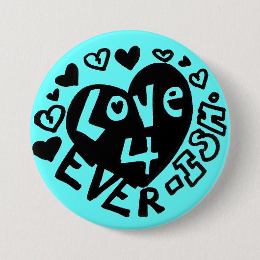 Liebe 4JEDER ISH-Button/Button Button (Vorderseite)