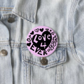 Liebe 4JEDER ISH-Button/Button Button (Beispiel)