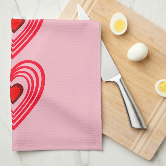 Liebe 4Marla Geschirrtuch (Viertel Falte)