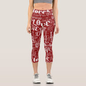 LIEBE 5 CAPRI LEGGINGS (Vorderseite)