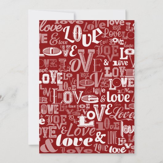 LIEBE 5 DANKESKARTE (Vorderseite)