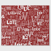 Liebe 5 geschenkpapier (Flach)