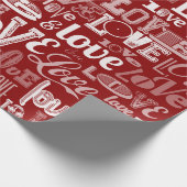 Liebe 5 geschenkpapier (Ecke)