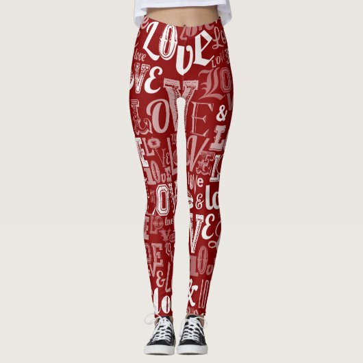 LIEBE 5 LEGGINGS (Vorderseite)
