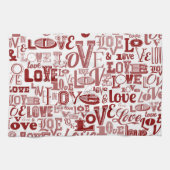 LIEBE 6 GESCHIRRTUCH (Horizontal)