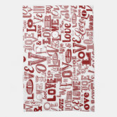 LIEBE 6 GESCHIRRTUCH (Vertikal)