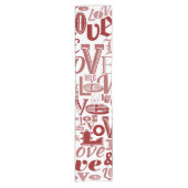 LIEBE 6 KURZER TISCHLÄUFER (Vorderseite)