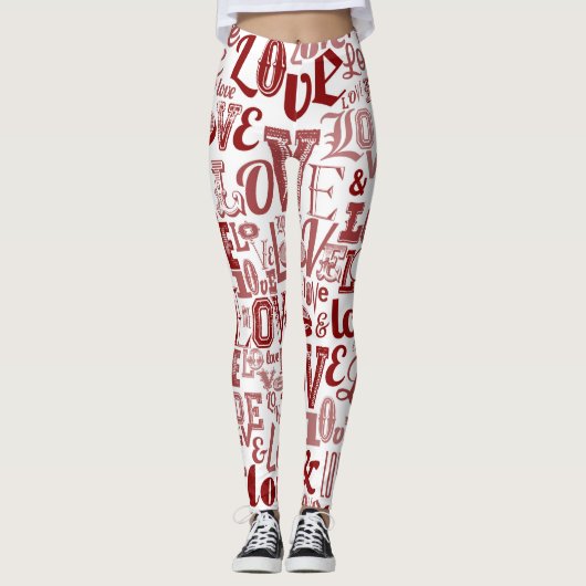 LIEBE 6 LEGGINGS (Vorderseite)