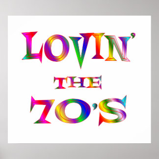 Liebe 70er Poster