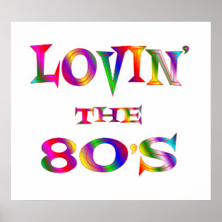 Liebe 80er Poster