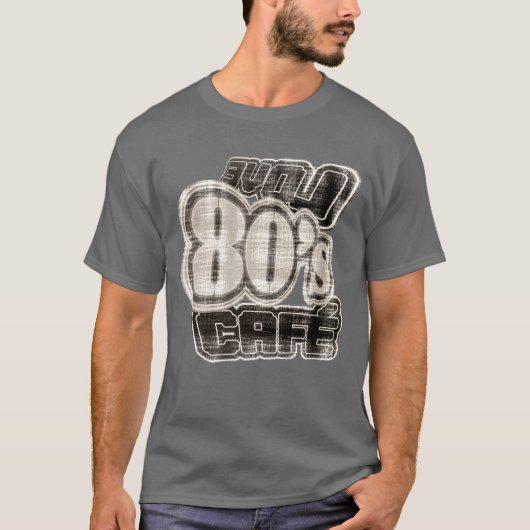 Liebe 80's Cafe Vintag #2 - T - Shirt (Vorderseite)