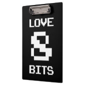 Liebe 8 Bits Klemmbrett (Links)
