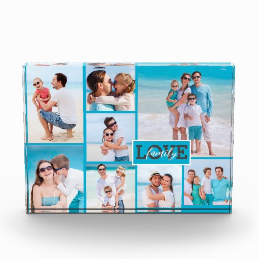 Liebe 8 Foto Beach Blue Modern (Vorderseite)