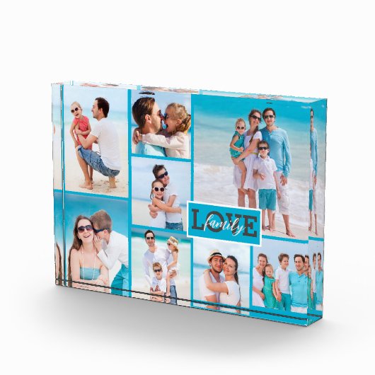 Liebe 8 Foto Beach Blue Modern (Rechts)