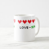 Liebe 90 Tasse (VorderseiteRechts)