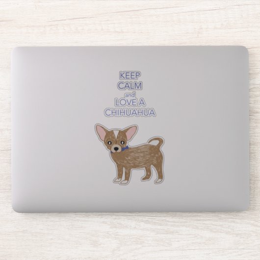 Liebe a Chihuahua Aufkleber (Computer)