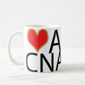 Liebe A CNA Kaffeetasse (Links)