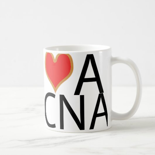 Liebe A CNA Kaffeetasse (Rechts)