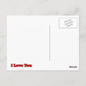 Liebe A Day Post Card Postkarte (Rückseite)