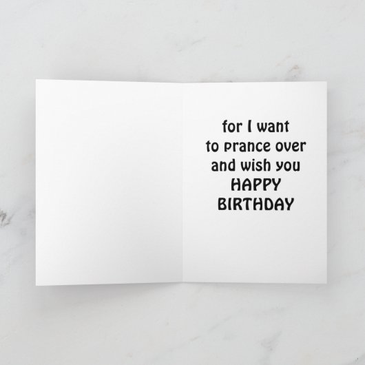 LIEBE A LLAMA...ODER JEMAND ANDERER...SENDE IHM HE KARTE (Innenseite)