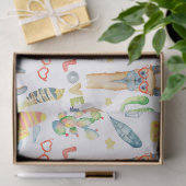 Liebe A Llama Tissue Paper Seidenpapier (Geschenk)