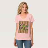 Liebe-A-Lyme-Erkrankung T - Shirt der erwachsenen  (Vorderseite Vollansicht)