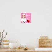 Liebe a Nurse PRN Poster (Küche)
