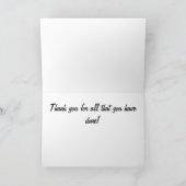 Liebe a Nurse Vielen Dank, Medical Art Pink Dankeskarte (Innenseite)