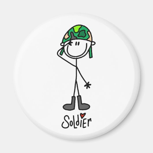 Liebe a Soldier Magnet (Vorne)