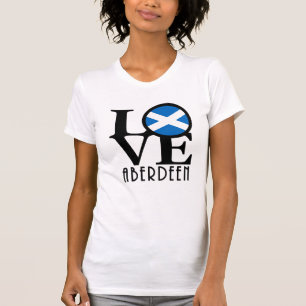LIEBE Aberdeen Scotland T-Shirt