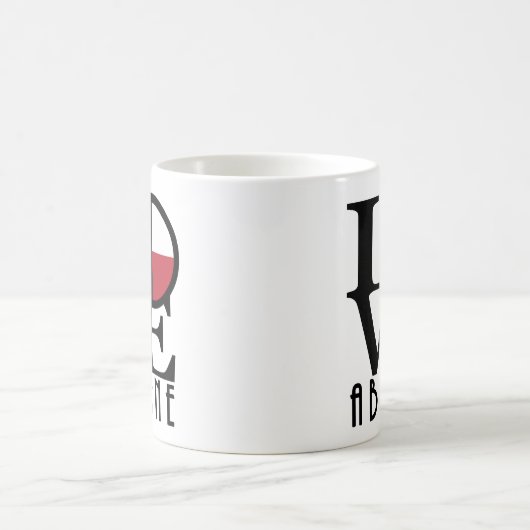 LIEBE Abilene, Texas11oz Kaffeetasse (Mittel)