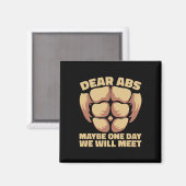 Liebe Abs vielleicht eines Tages Magnet (Vorderseite/Rückseite)