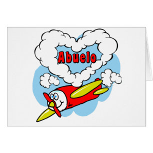 Liebe Abuelo scherzt Flugzeug