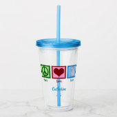 Liebe Acryltrinkbecher (Vorderseite)