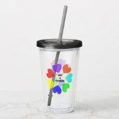 Liebe Acryltrinkbecher (Rückseite)