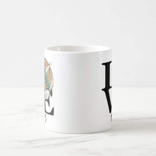 LIEBE Ada Oklahoma 11oz Kaffeetasse (Mittel)
