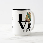 LIEBE Ada Oklahoma `5oz Zweifarbige Tasse (VorderseiteRechts)