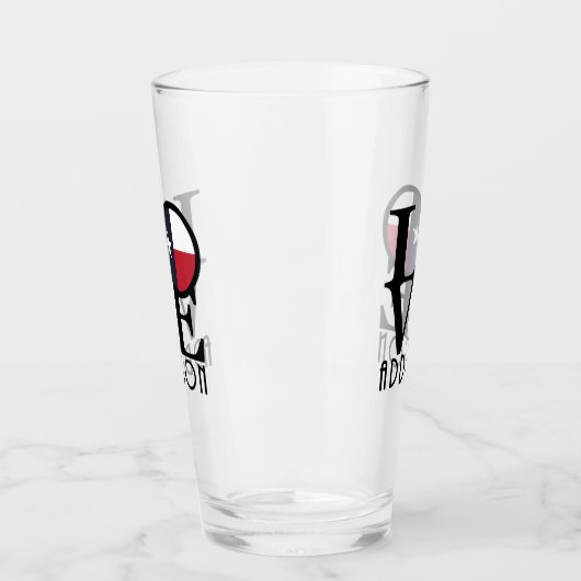 LIEBE Addison Glas (Links)