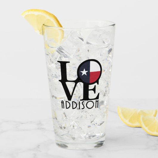 LIEBE Addison Glas (Vorderseite Ice)