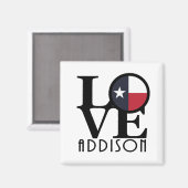 LIEBE Addison Magnet (Vorderseite/Rückseite)