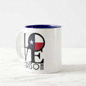 LIEBE Addison Zweifarbige Tasse (Vorderseite Links)