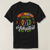 Liebe Adoptiert Adoptive Adoption T-Shirt (Design vorne)