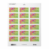 Liebe Adressaufkleber (Vorne)